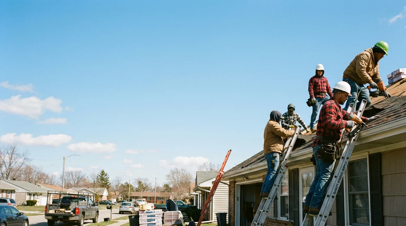 Roofing in Russiaville, IN near me